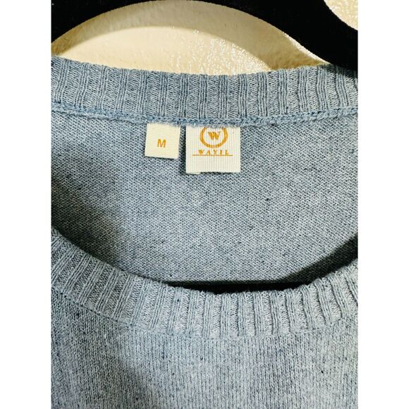 Wayil Men's Handwoven Sweater 100% Cotton Algondones Mayas, Size M - Picture 2 of 4